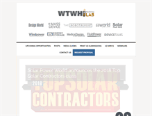 Tablet Screenshot of marketing.wtwhmedia.com